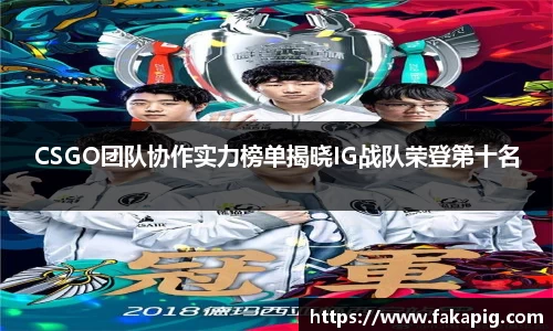 CSGO团队协作实力榜单揭晓IG战队荣登第十名